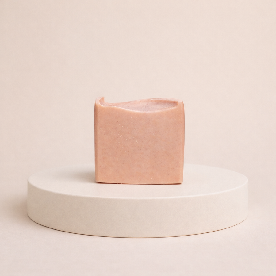 Calendula & Pink Clay Reinigingsbar | Natuurlijke Gezichtszeep