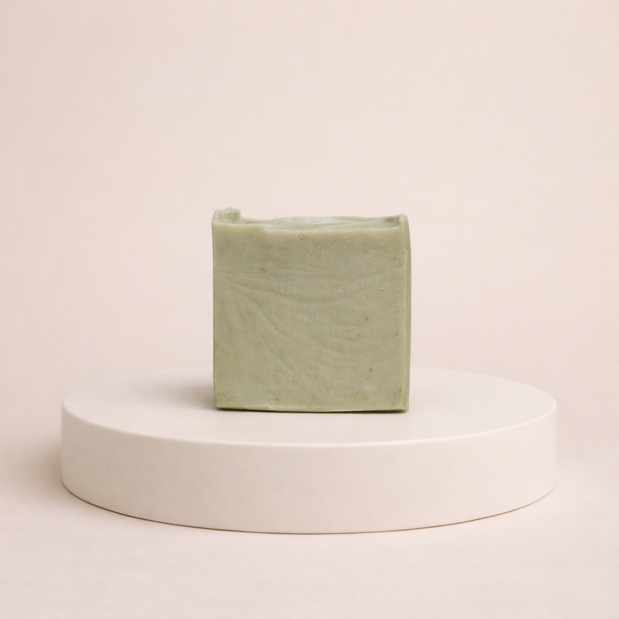 Mint & Green Clay Reinigingsbar | Natuurlijke Gezichtszeep