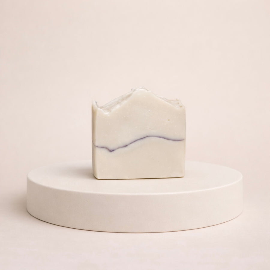 Lavender & Purple Clay Reinigingsbar | Natuurlijke Gezichtszeep